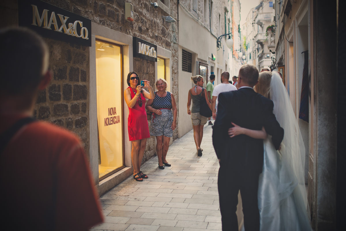 Plener ślubny w Chorwacji - zdjęcia turystów